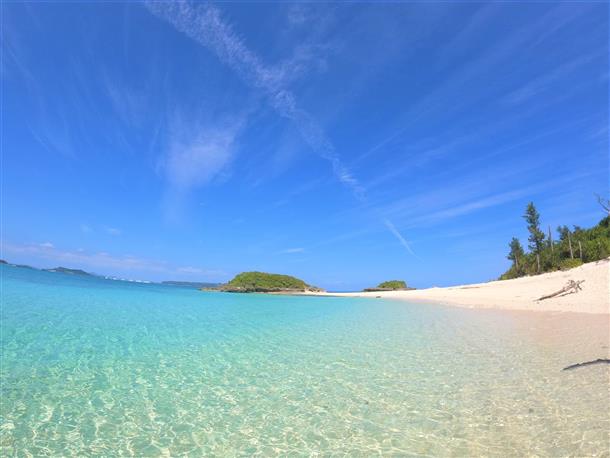 無人島・浮原島ビーチ
