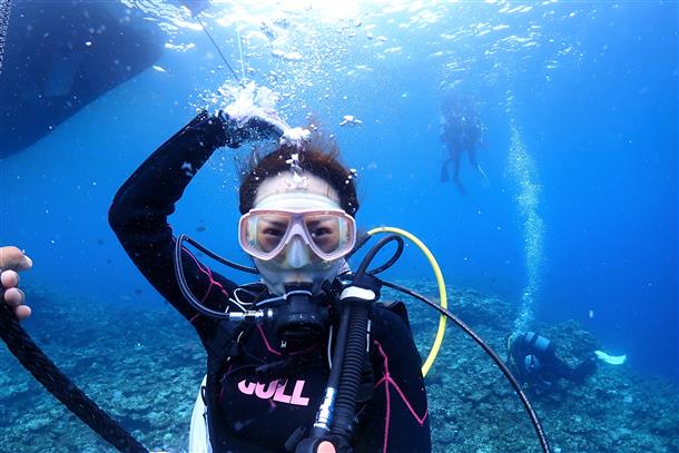 海の世界を満喫する準備は万端！！