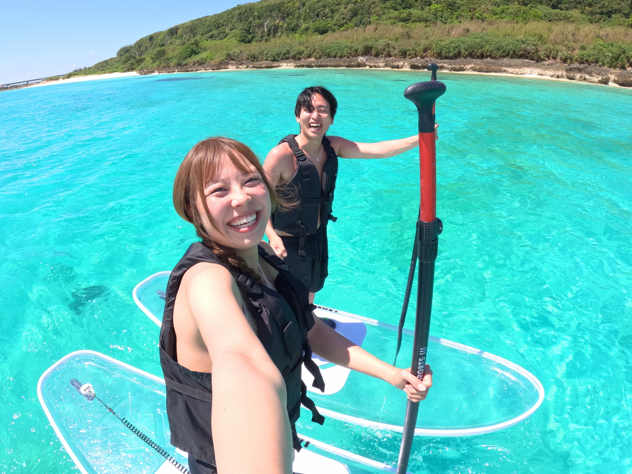 宮古ブルーと相性抜群のクリアサップ
