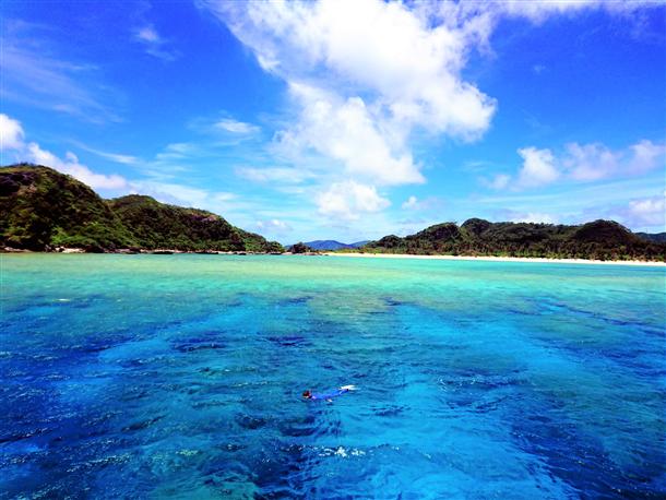 透明度バツグンの海★
