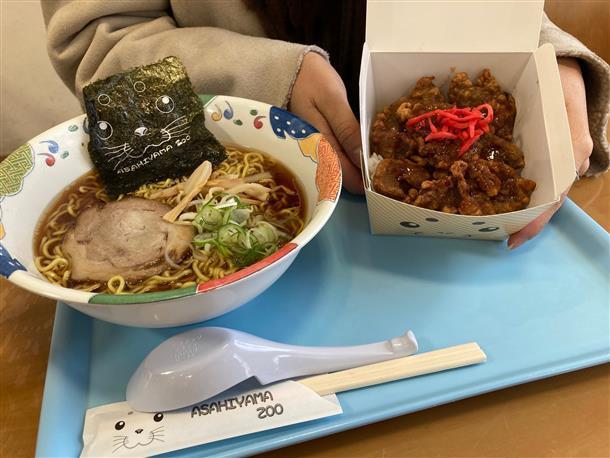 旭山動物園の限定ランチに舌鼓♪