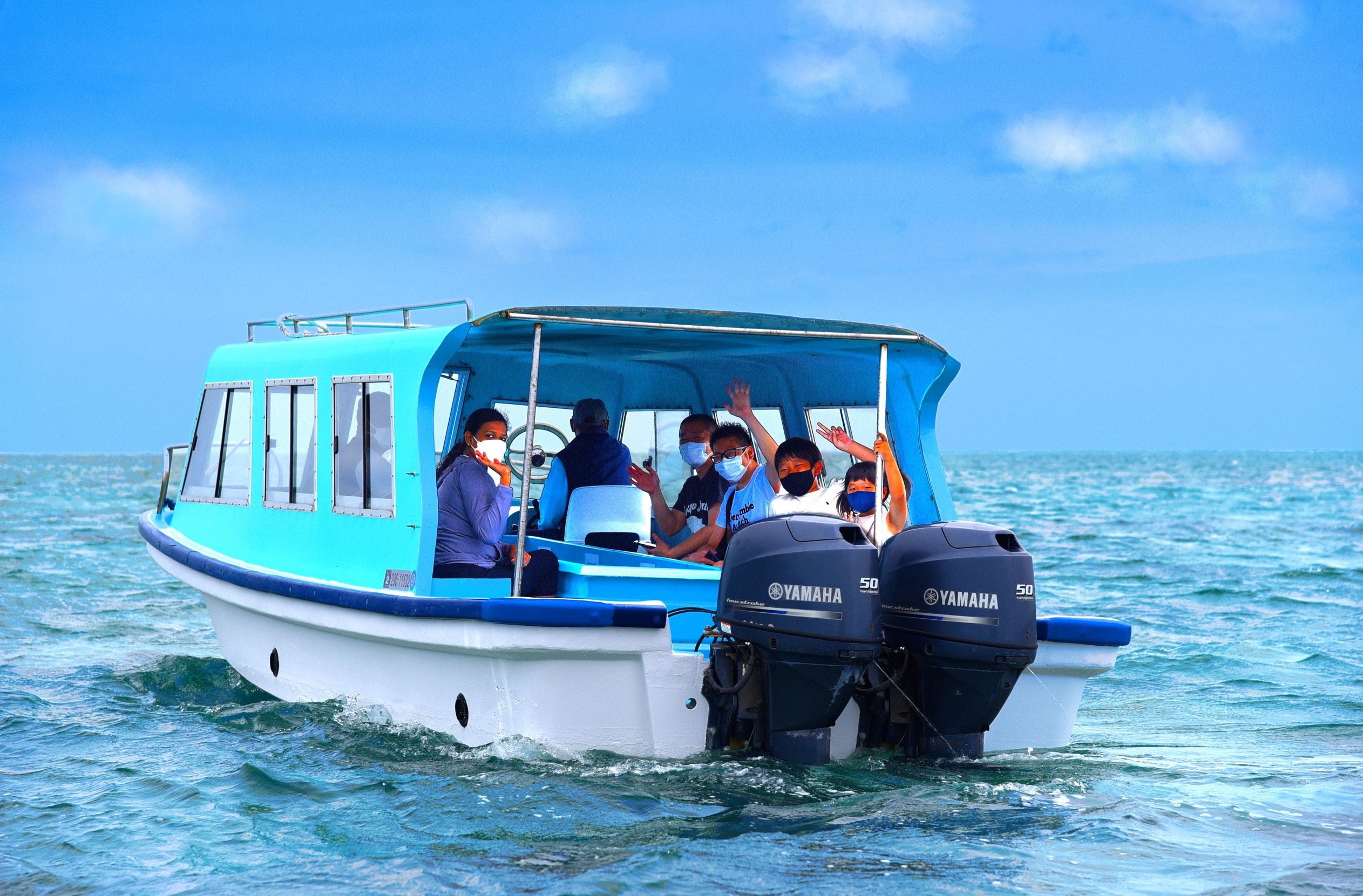 ニモは勿論、ウミガメ遭遇率が脅威です。