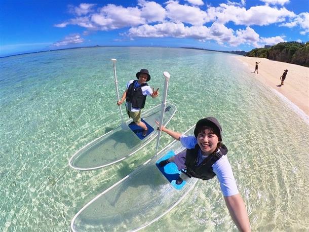 自分のペースで沖縄の美しい海を満喫
