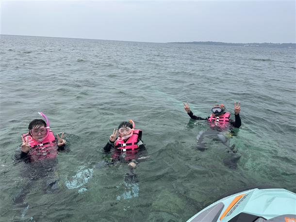 沖縄の海を体験しよう！