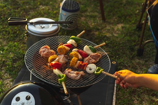 夕飯はBBQ★