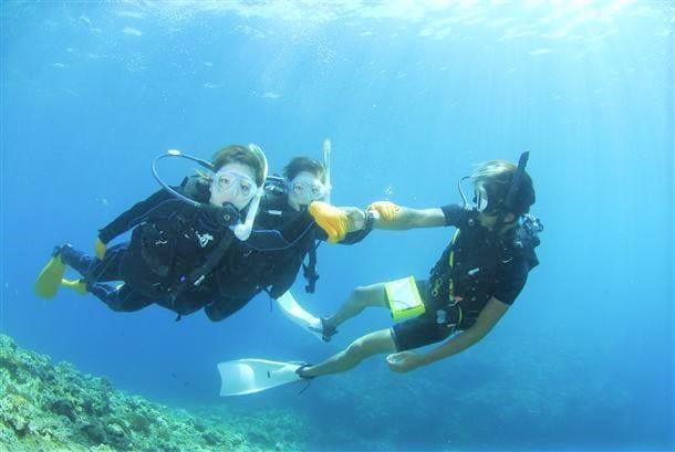水中は最高の感動の舞台