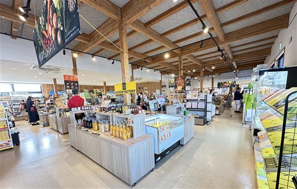 道の駅おとふけでお買い物タイムも！