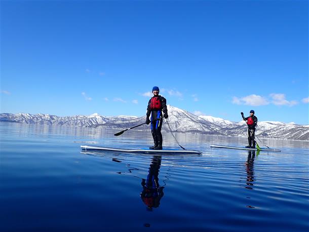 北海道初上陸のクリアSUPを体験！