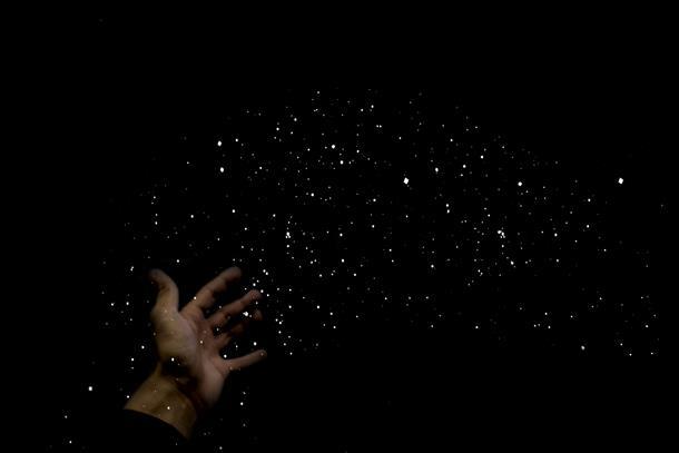 星空を眺めて