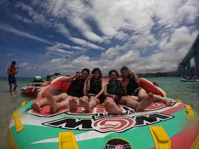 選べるマリンスポーツで大興奮！