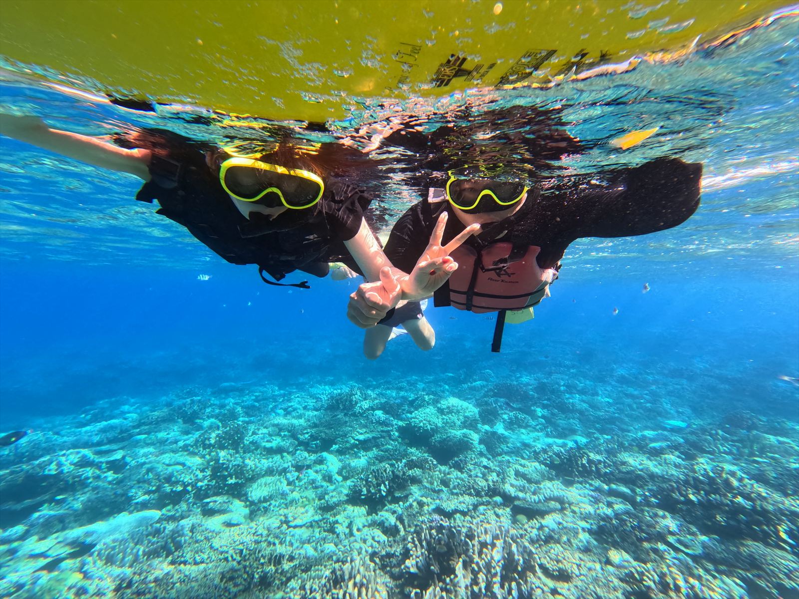 泳げない方でもスタッフがサポートします！