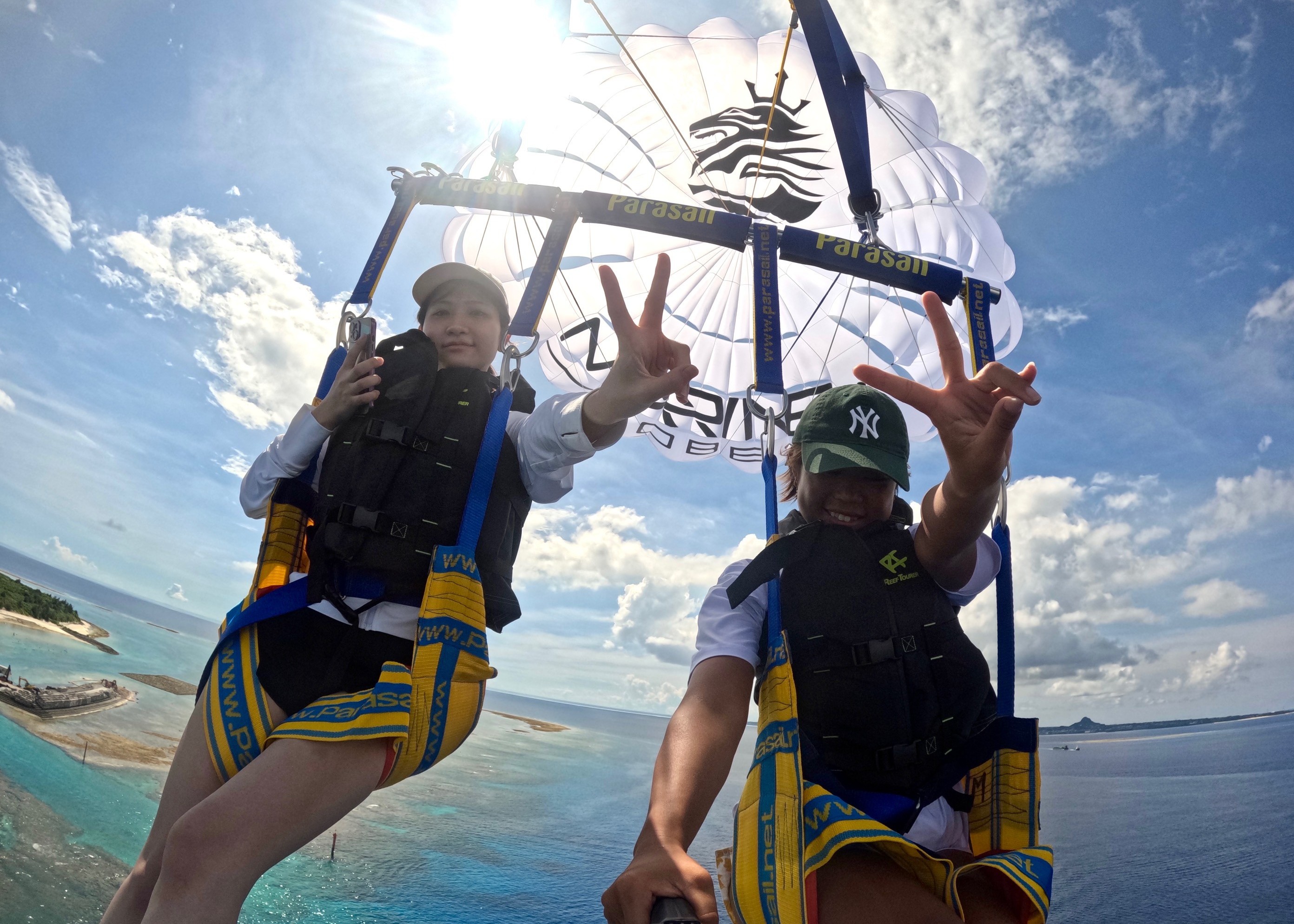 上空からの眺めは格別です♪