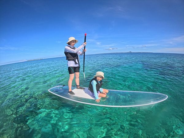 まるで海の上に立っているような特別体験