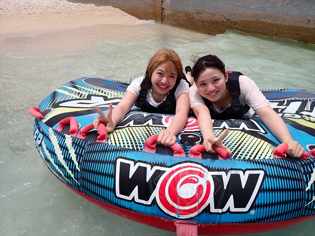 4つのマリンスポーツから選べる！