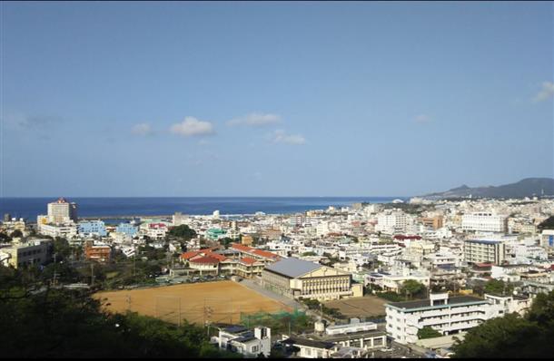 聖地　名護城からの景色