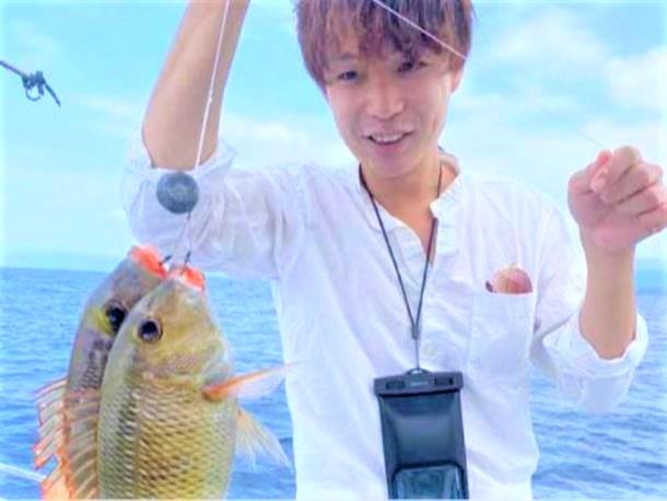 地元漁師と一緒に釣り体験♪