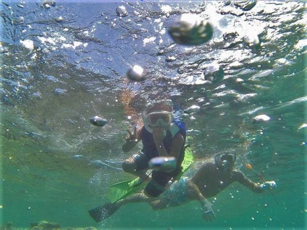 透明度の高い海を楽しもう♪