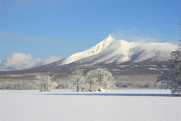北海道らしい広大な雪原を疾走！！