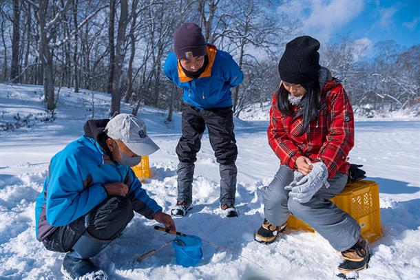 野外の方が釣果は抜群！