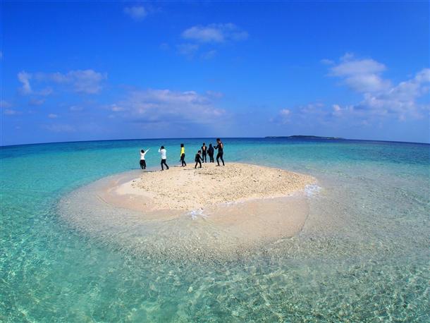バラス島へ上陸