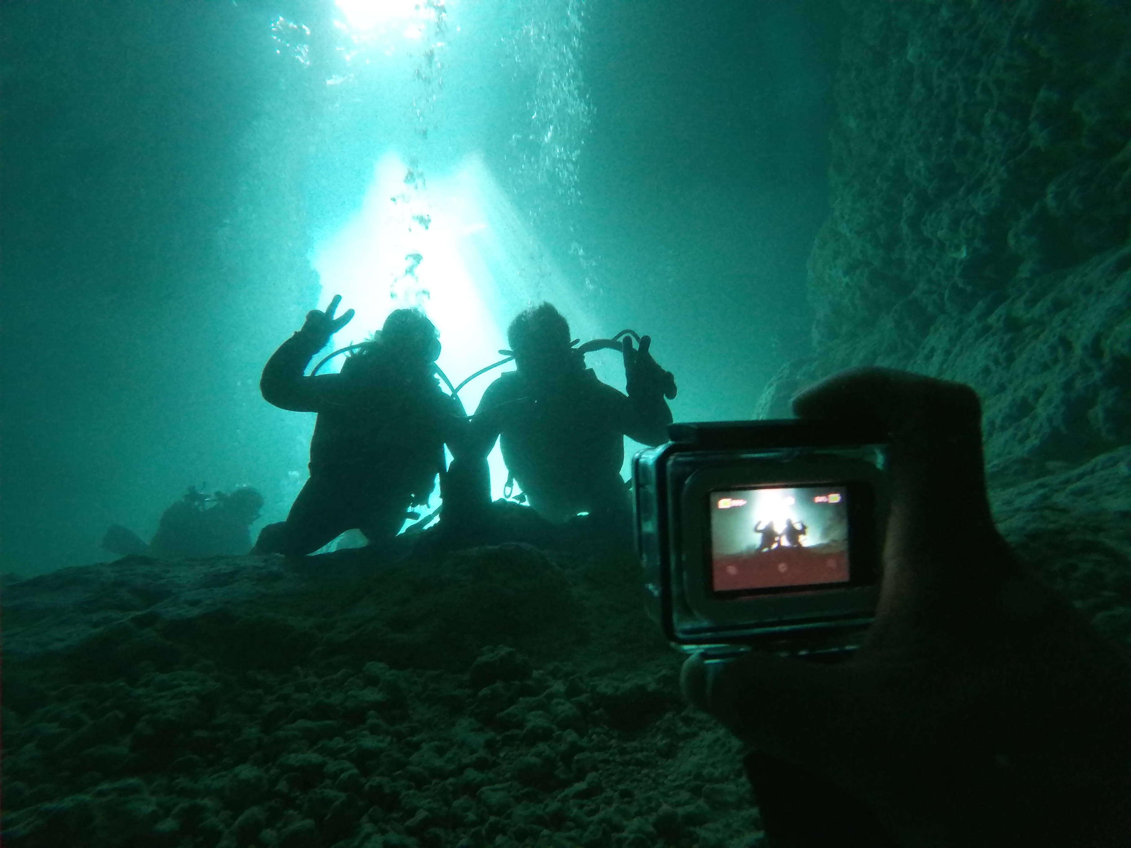 gopro撮影風景