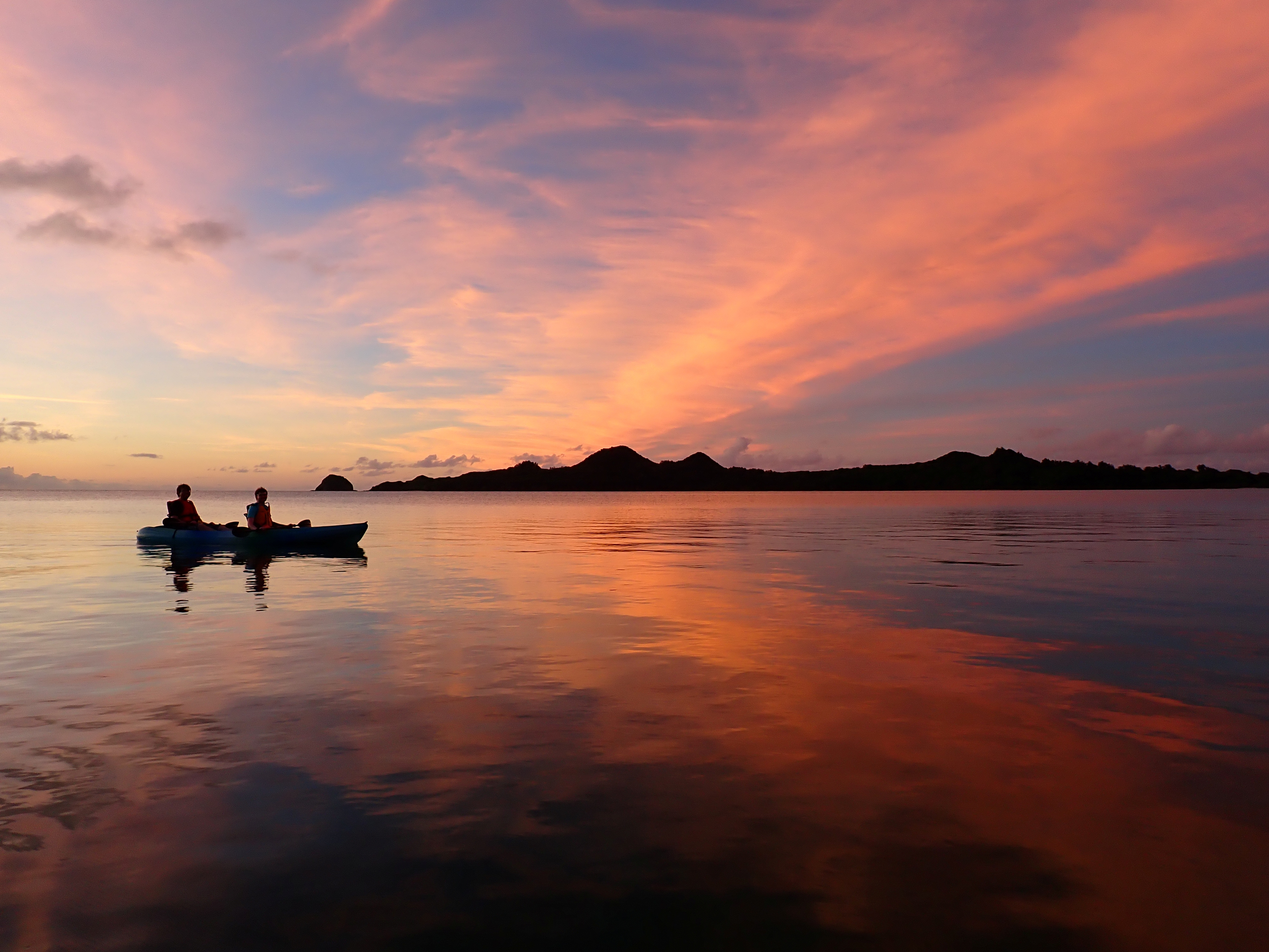 貸切サンセットカヤックツアー体験