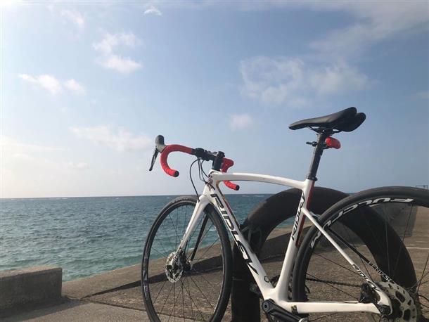 綺麗な景色を見ながらサイクリング！