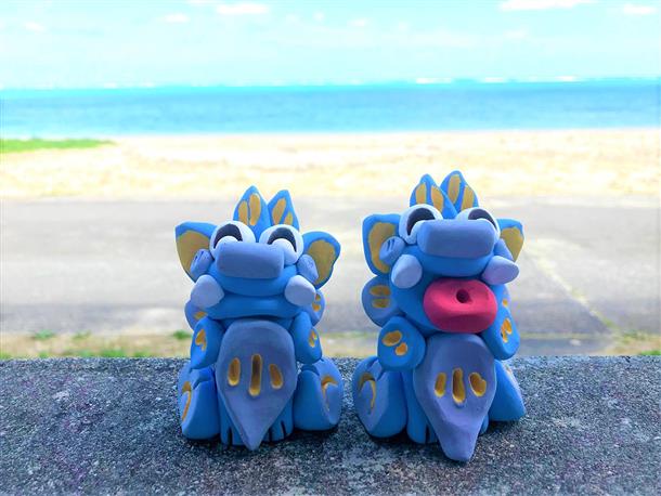 海の見えるショップで♪