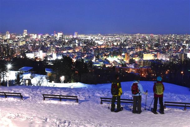 天気が良いとこんなに綺麗な夜景が望める