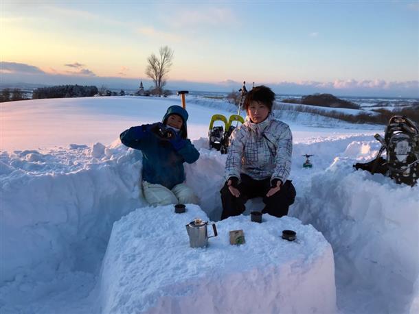午後からのツアーの晴天の夕暮れ時は最高♪