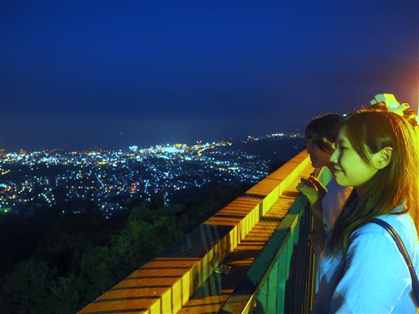 小樽・天狗山から見る北海道三大夜景
