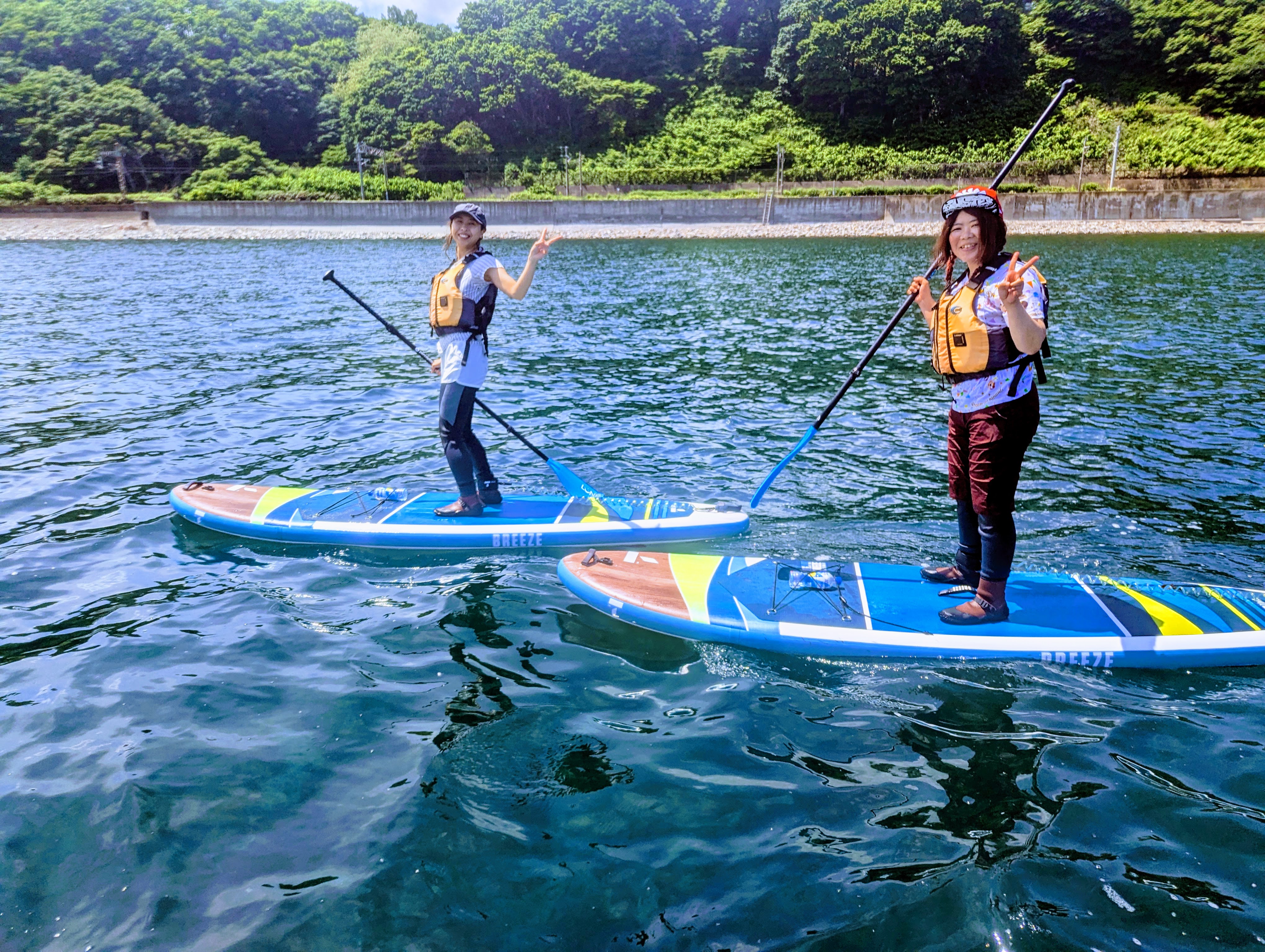 人気の銭函海岸でおこなうSUP体験！