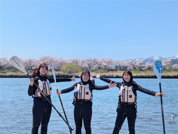 期間限定！お花見SUP