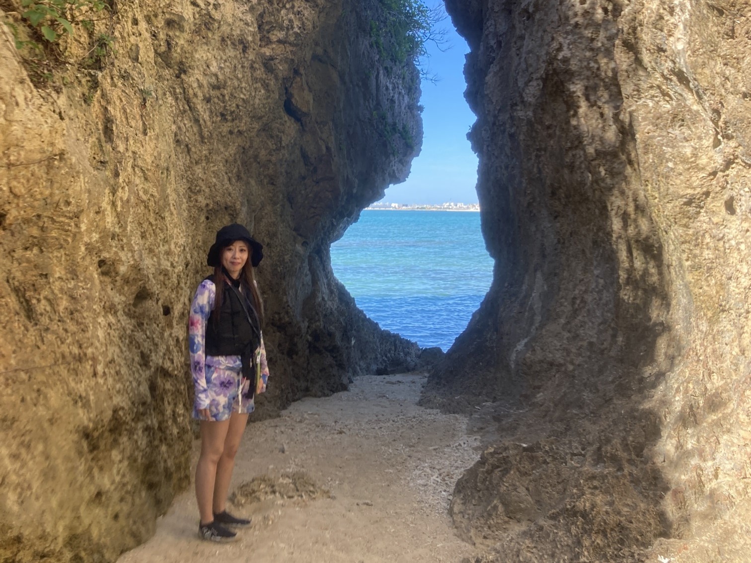 10分程で無人島に到着♪