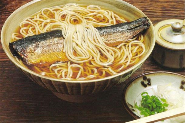 江差のご当地グルメ「ニシンそば」