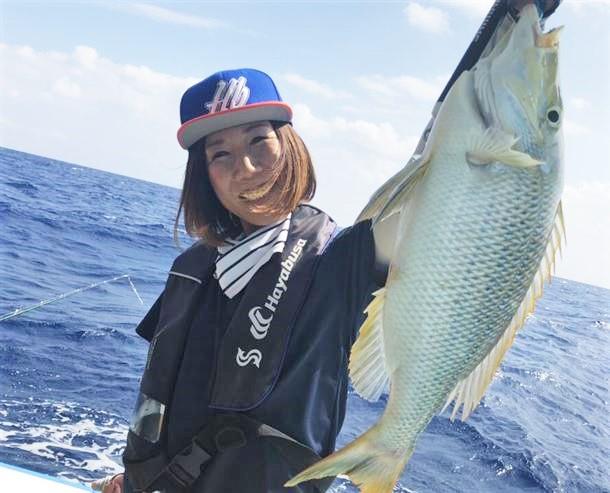 女性も楽しんで釣れます！