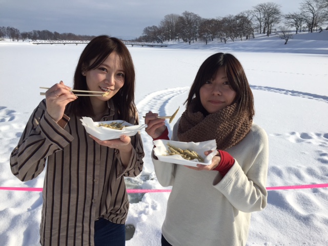 釣りたての天ぷらは美味しい