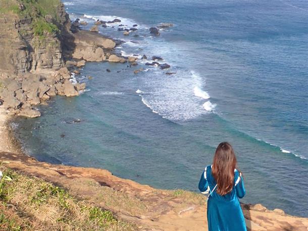 断崖絶壁の与那国島