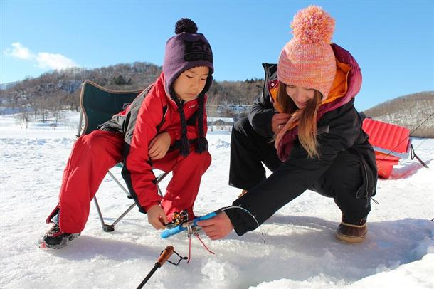 天気が良ければ外で釣るのも気持ちいい♪