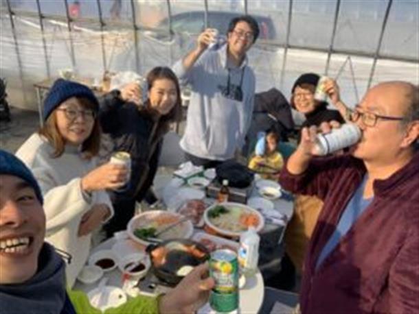 吹雪だったら焼肉小屋で！