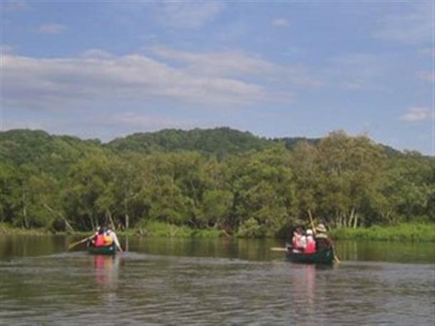 湿原カヌー 下り