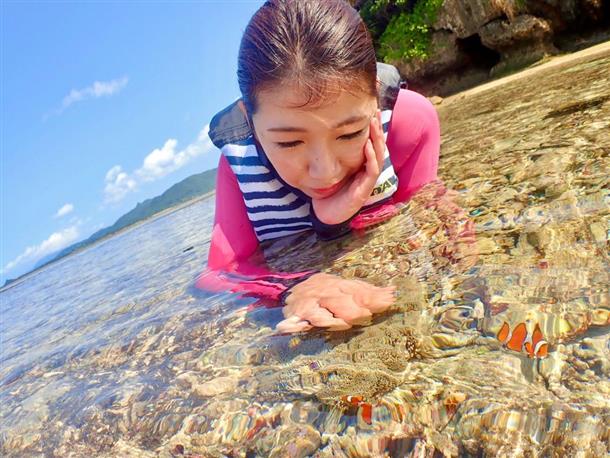 浅瀬でクマノミにも会えるかも？