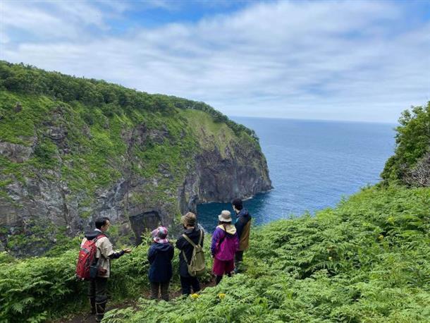 世界自然遺産知床の絶景を求めてハイキング