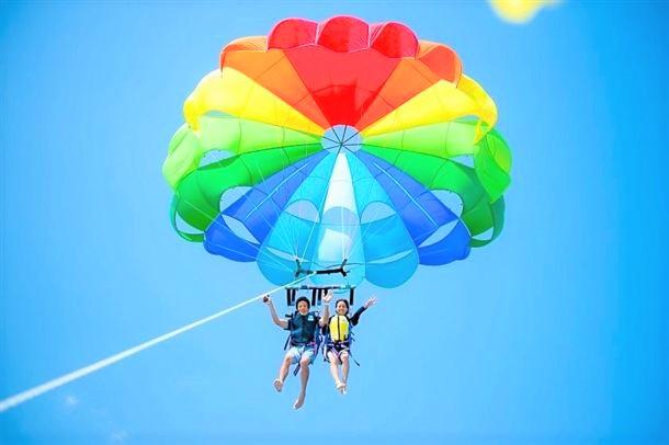 さあ空中散歩スタ－ト！