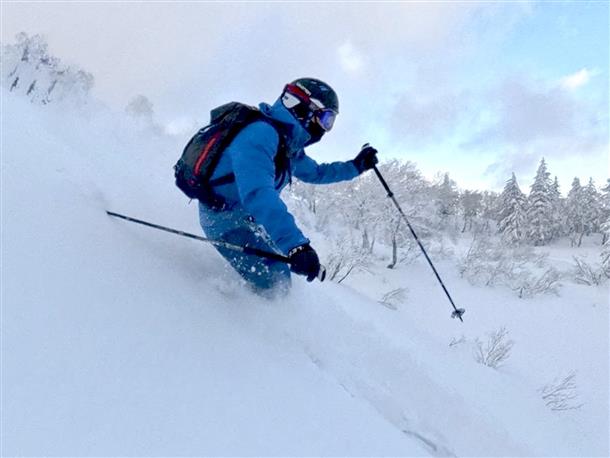 深雪を目指して