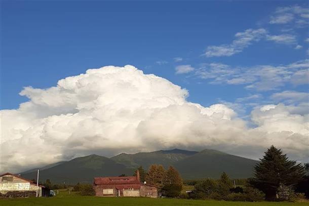山々に囲まれた開放的な景色に大満足！