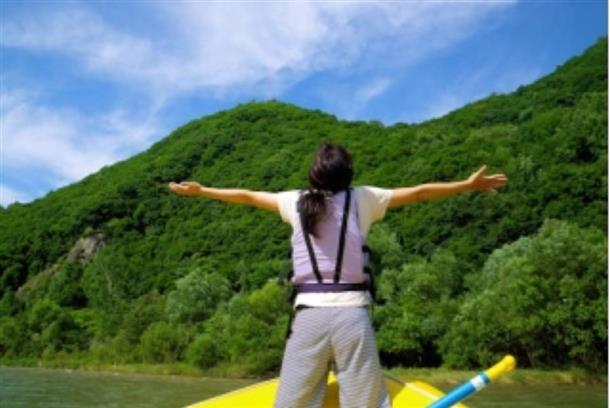 空気がおいしい～