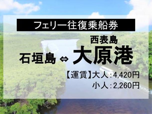 乗船券のみで自由に観光！
