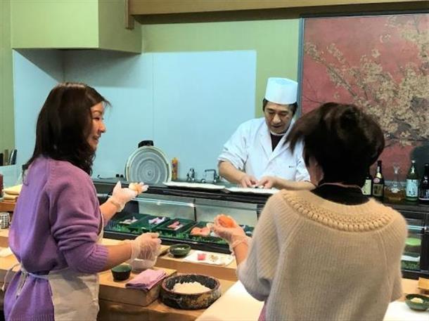 大将が丁寧にレクチャーしてくれます