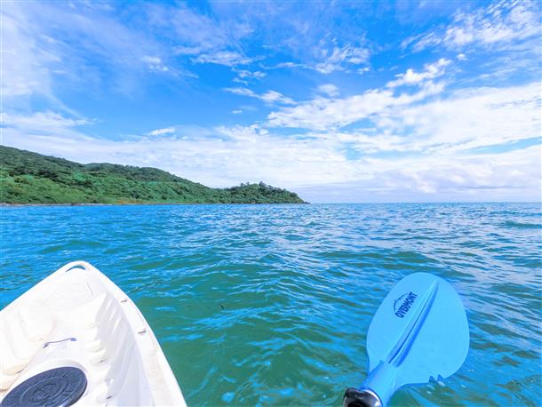 透明度の高い海で♪